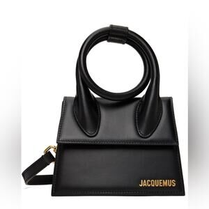 Jacquemus the knot Chiquito black bag Retail 1020$